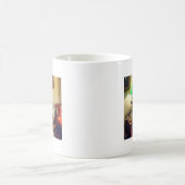 Gemütlicher Salon mit Blume Petal Lamp Kaffeetasse (Mittel)