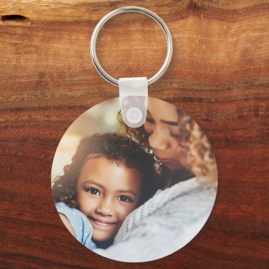 Gemütlicher Schlüsselanhänger für Mutter und Kind (Vorderseite)