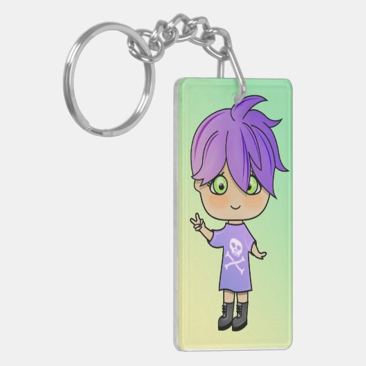 Gemütlicher Schlüsselanhänger! Schlüsselanhänger (Vorderseite links)