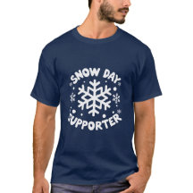 Gemütlicher Snowflake T - Shirt - Ideal für Winter