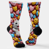 Gemütlicher Spaziergang Socken (Gewinkelt)