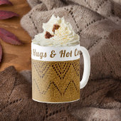 Gemütlicher Strick Winter | Hugs & Hot Cocoa Kaffeetasse
