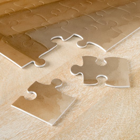 Gemütlicher Studienzimmer mit Katze Puzzle (Seite)