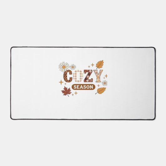 Gemütlicher T - Shirt in der Jahreszeit Schreibtischunterlage (Vorderseite)