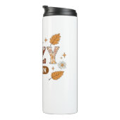 Gemütlicher T - Shirt in der Jahreszeit Thermosbecher (Nach rechts gedreht)