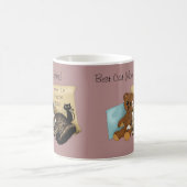 Gemütlicher Tabby Pink Muttertag Kaffeetasse (Mittel)