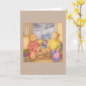 gemütlicher Teddybärgewohnheitsamericanageburtstag Karte (Gelbe Blume)