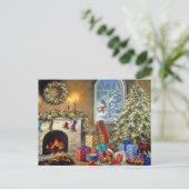 Gemütlicher Urlaub Feiertagspostkarte (Stehend Vorderseite)