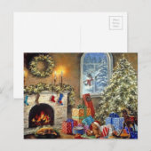 Gemütlicher Urlaub Feiertagspostkarte (Vorne/Hinten)