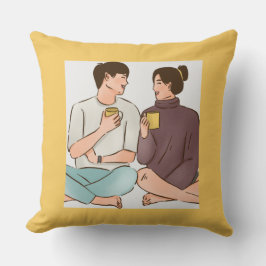 Gemütlicher Valentinstag Kissen