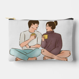 Gemütlicher Valentinstag Zubehörtasche