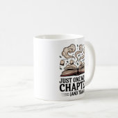 Gemütlicher, Vintager Bücher und Tee Kaffeetasse (VorderseiteRechts)