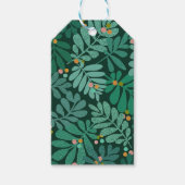 Gemütlicher Wald Geschenkanhänger (Vorderseite)