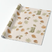 Gemütlicher warmer Herbst Geschenkpapier (Ungerollt)