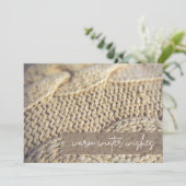 Gemütlicher warmer Winter wünscht Client Happy Hol (Stehend Vorderseite)