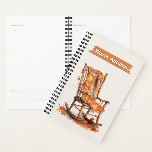 Gemütlicher Watercolor-Rockstuhl Planer (Anzeige)