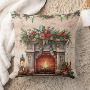 Gemütlicher Weihnachts-Paris-Charme Kissen