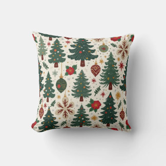 Gemütlicher Weihnachtsbaum Cushion Kissen