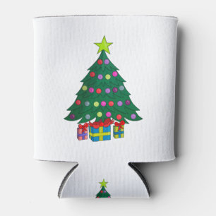 Gemütlicher Weihnachtsbaum Dosenkühler