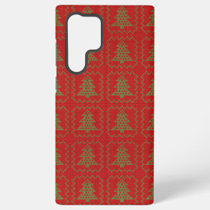 Gemütlicher Weihnachtsbaum hässlicher Pullover kar Samsung Galaxy Hülle