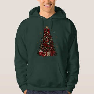 Gemütlicher Weihnachtsbaum Hoodie