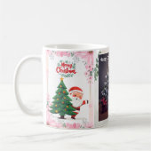 Gemütlicher Weihnachtsbaum-Kaffeebecher | Festlich Kaffeetasse (Links)
