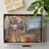 Gemütlicher Weihnachtsbaum mit Niedlichem KidsTiss Seidenpapier (Geschenk)