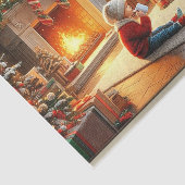 Gemütlicher Weihnachtsbaum mit Niedlichem KidsTiss Seidenpapier (Ausschnitt)