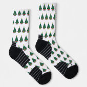 Gemütlicher Weihnachtsbaum Socken (Rechts)