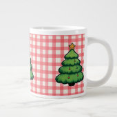 Gemütlicher Weihnachtsbecher Jumbo-Tasse (Rechts)