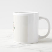 Gemütlicher Weihnachtsbecher Jumbo-Tasse (Rechts)