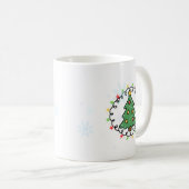 Gemütlicher Weihnachtsbecher Kaffeetasse (VorderseiteRechts)