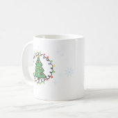 Gemütlicher Weihnachtsbecher Kaffeetasse (Vorderseite Links)