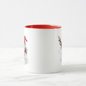 Gemütlicher Weihnachtsbecher Tasse (Zentrum)