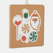 Gemütlicher Weihnachtsgeschmack Keramikornament (Rechts)