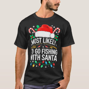 Gemütlicher Weihnachtshumor – Weihnachtsmann beim T-Shirt