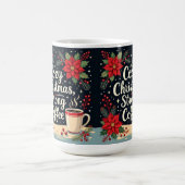 Gemütlicher Weihnachtskaffee mit starker Wirkung Kaffeetasse (Mittel)