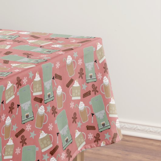 Gemütlicher Weihnachtskaffee Tischdecke (Beispiel)