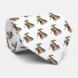 Gemütlicher Weihnachtskiwi Krawatte
