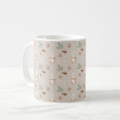 Gemütlicher Weihnachtsmug – Minimalistisches Winte Kaffeetasse (Vorderseite Links)