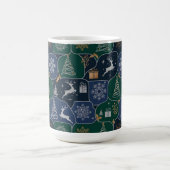 Gemütlicher Weihnachtszauber Kaffeetasse (Mittel)