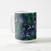 Gemütlicher Weihnachtszauber Kaffeetasse (Vorderseite Links)