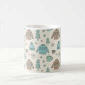 Gemütlicher Winter Süßer Pullover & Heiße Schokola Kaffeetasse (Mittel)
