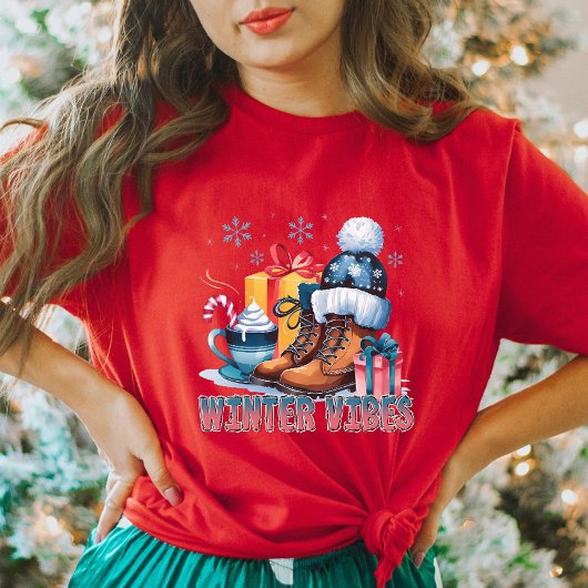 Gemütlicher Winter Vibes T - Shirt