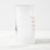 Gemütlicher Winter wünscht sich ein sonniges Speci Mattglas Bierglas (Mittel)