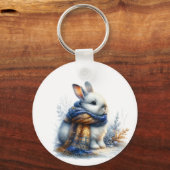 Gemütlicher Winter wünscht sich ein sonniges Speci Schlüsselanhänger (Vorderseite)