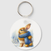 Gemütlicher Winter wünscht sich ein sonniges Speci Schlüsselanhänger (Rückseite)