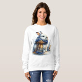 Gemütlicher Winter wünscht sich ein sonniges Speci Sweatshirt (Vorne ganz)