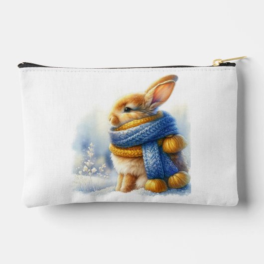 Gemütlicher Winter wünscht sich ein sonniges Speci Zubehörtasche (Rückseite)