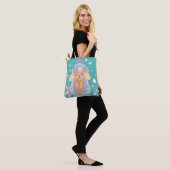 Gemütlicher Winterhund Tasche (Am Model)